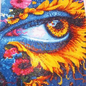 Finished diamond painting